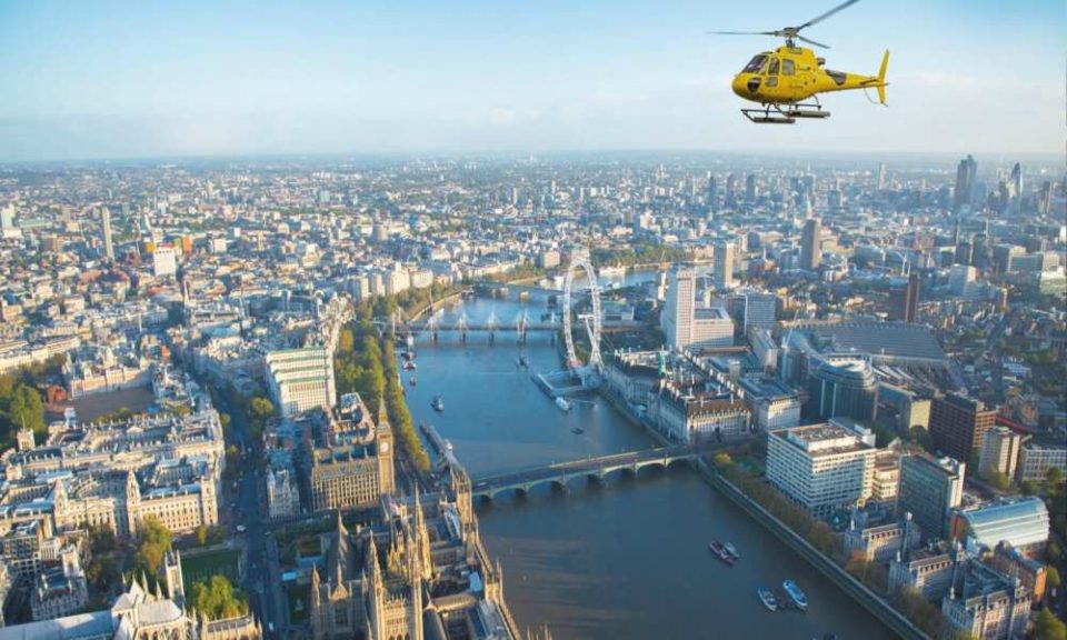 helicopter tour experience london