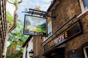 best historic london pubs the dove