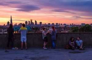 best bars in London Frank's Cafe Rooftop Bar