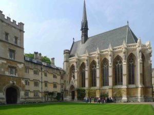 Exeter College Oxford Walking Tours
