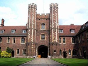 Queens' College Cambridge Gatehouse