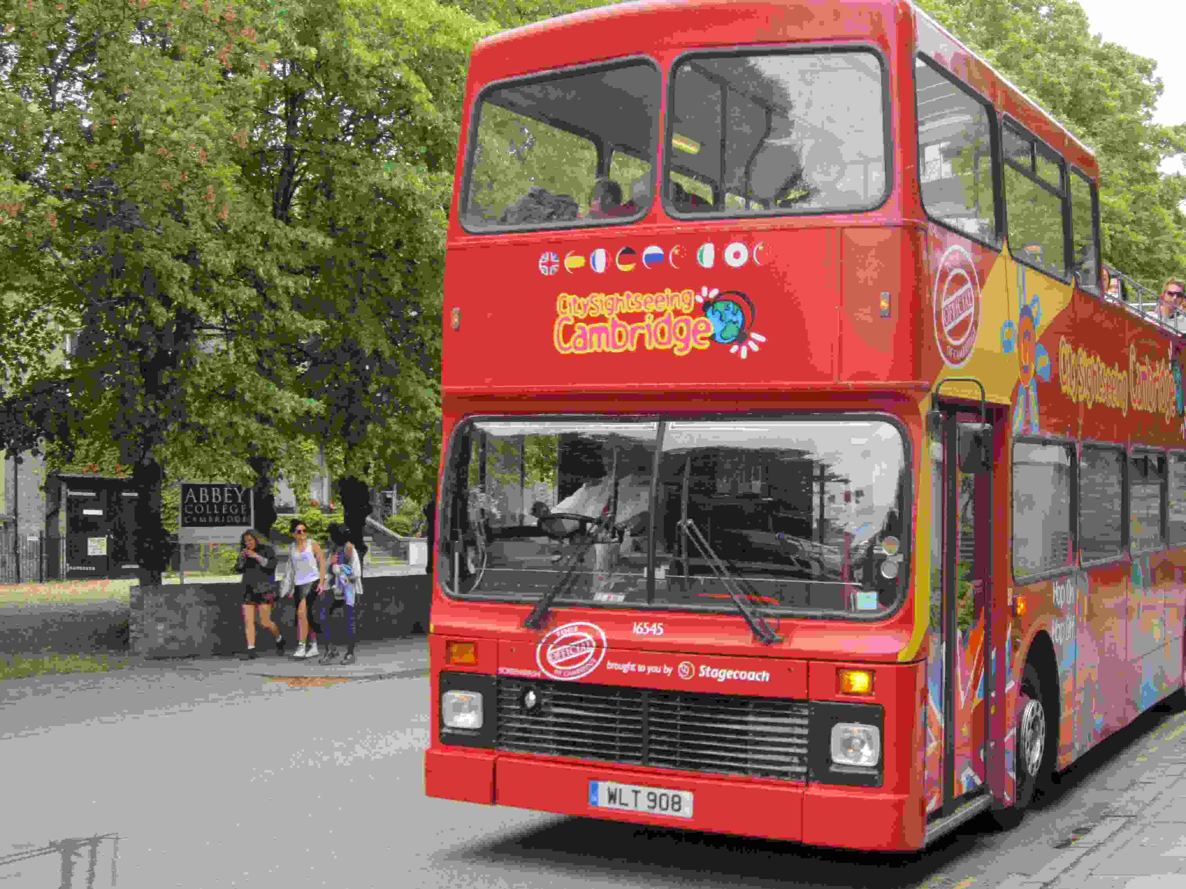 bus tours from cambridge