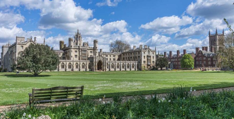 St Johns College Cambridge Footprints Tours