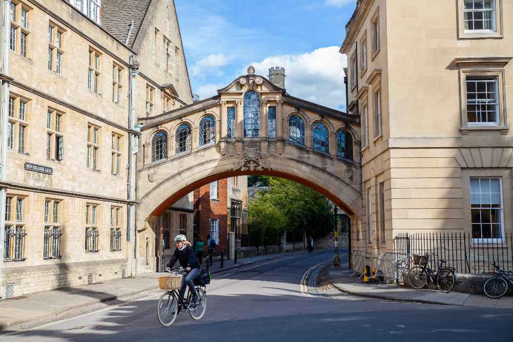 Oxford Bike Tour Bridge of Sighs