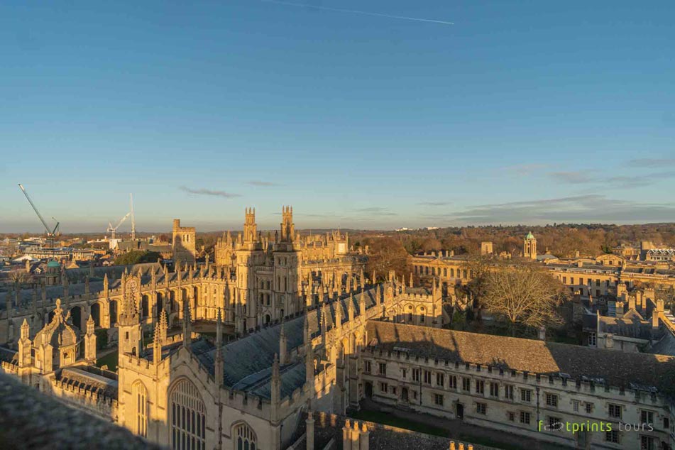 A view of Oxford from the University Church